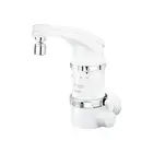 Torneira Eletrica  4T Elegance Parede  5400W 220V Branco R3389 Fame