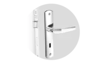 Fechadura PopLine Interna Cromada 811 40x53 Esp26 Soprano