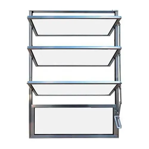 Basculante de Aluminio  080X080 Brilhante Lux