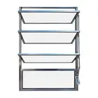 Basculante de Aluminio  080X080 Brilhante Lux