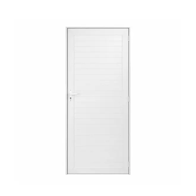Porta Essen Lambril  Branco com Fechadura 210X80cm Esquerda Proex