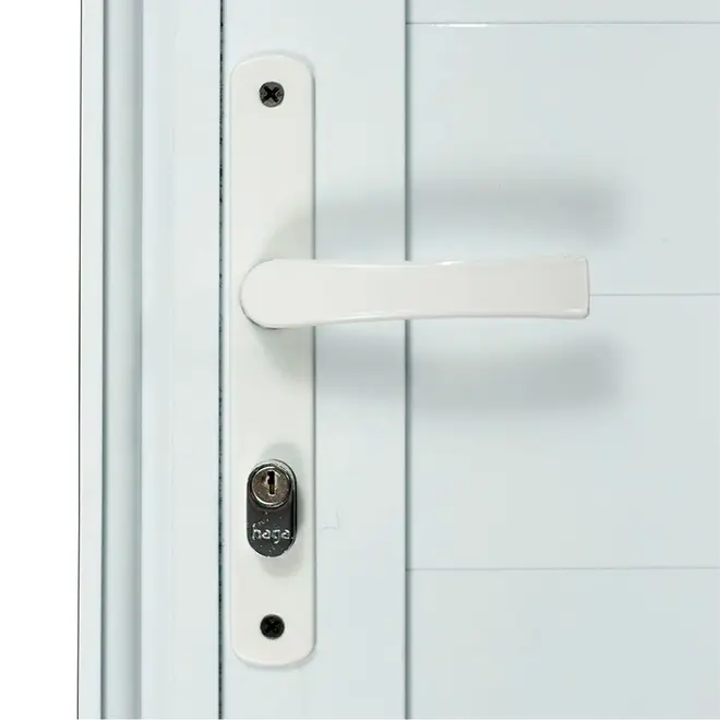 Porta Essen Lambril  Branco com Fechadura 210X80cm Esquerda Proex