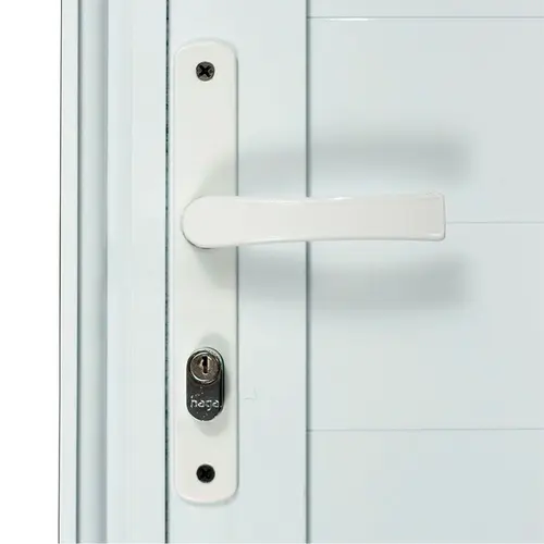 Porta Essen Lambril  Branco com Fechadura 210X80cm Esquerda Proex
