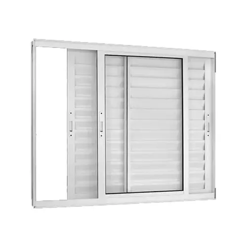 Veneziana 3 Folhas Exuberance Branco 100X150  Proex