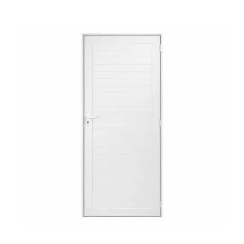 Porta Essen Lambril  Branco com Fechadura 210X80cm Direita Proex