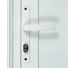 Porta Essen Lambril  Branco com Fechadura 210X80cm Direita Proex