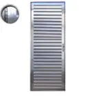 Porta Palheta Aluminio Brilhante 210x60 Dir  Lux