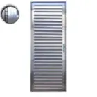 Porta Palheta Aluminio Brilhante 210x60 Dir  Lux