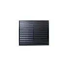 Veneziana de Aluminio 3 Folhas Preto Plus 100X120cm Com Grande Lux