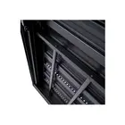 Veneziana de Aluminio 3 Folhas Preto Plus 100X120cm Com Grande Lux