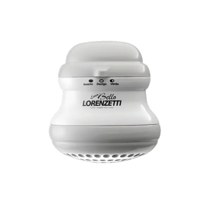Chuveiro Loren Bello Cinza C/Cano 5500W 220V Lorenzetti