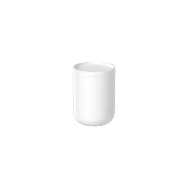 Porta Algodão e Cotonete Bold 100 Branco OU