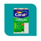 TINTA ACRILICA CORALAR 18L PAVAO CORAL