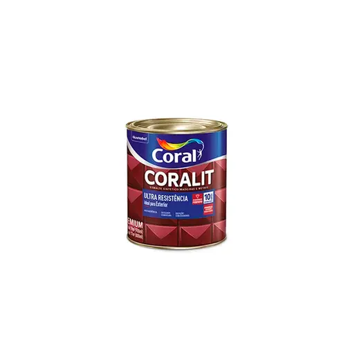 Esmalte Coralit Brilhante Branco 0,9L Coral
