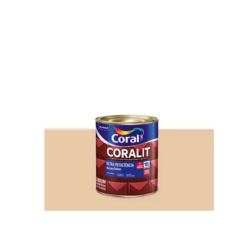 Esmalte Coralit Brilhante Areia 0,9L Coral