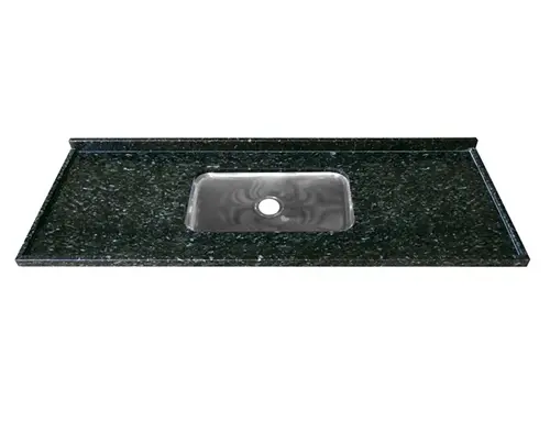 Pia de Cozinha Granito  Prata Verde Ubatuba 1,80 Rw