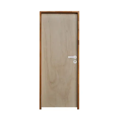 Porta de Madeira Lisa Mescla 210x62 Fech. Externa BT11 Esq Rodam