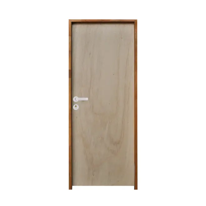 Porta de Madeira Lisa Mescla 210x82 Fech. Externa BT14 Dir Rodam
