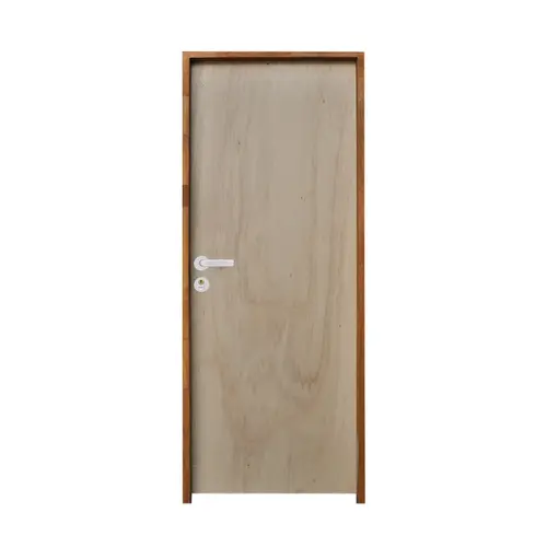 Porta de Madeira Lisa Mescla 210x82 Fech. Externa BT14 Dir Rodam