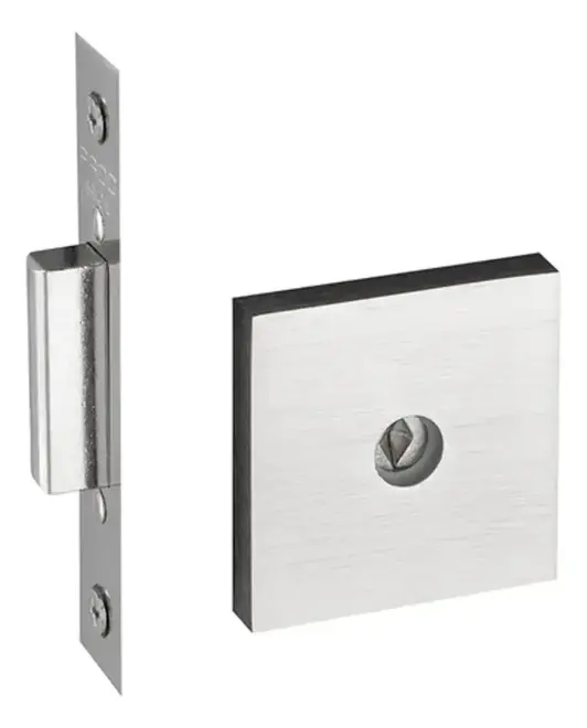 Fechadura Tetra Auxiliar Quadrada 1500 Cromada Pado