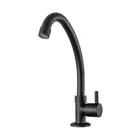Torneira de Cozinha Mesa Bica Móvel Light Preta 1163 1/4 Volta BK59 Kelly