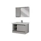 Kit Gabinete Banheiro Lisboa 60cm Cobalto/Cobalto Locatt