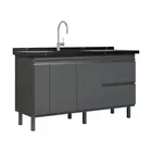 GABINETE DE COZINHA GLAMOUR 1,44M OPERA/OPERA LOCATT