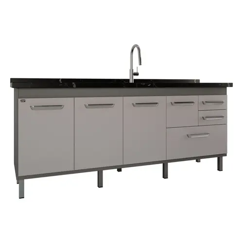GABINETE DE COZINHA NEW VERSATIL 1,94 OPERA/COBALTO LOCATT