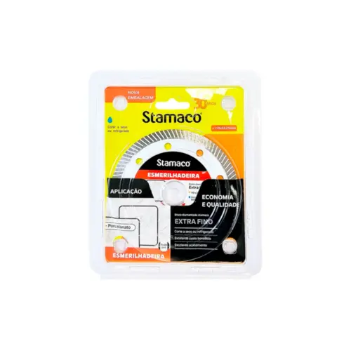 DISCO DIAMANTADO CONTINUO P/PORCELANATO 4.3/8" STAMACO