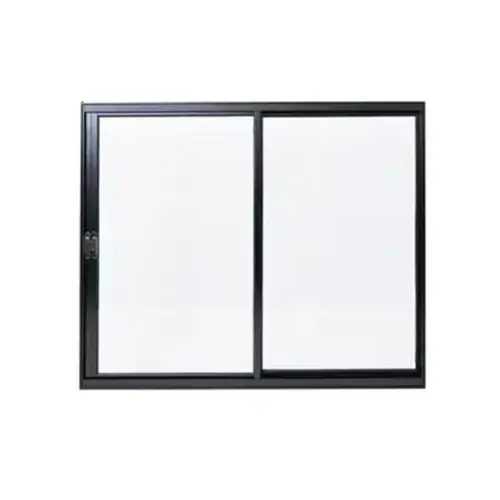 Janela de Correr Aluminio Preto 02Folhas 100x150 Plus Lux