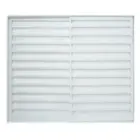 Veneziana de Aluminio Branco 3Folhas Linha Premium 1,20x1,20 Lux