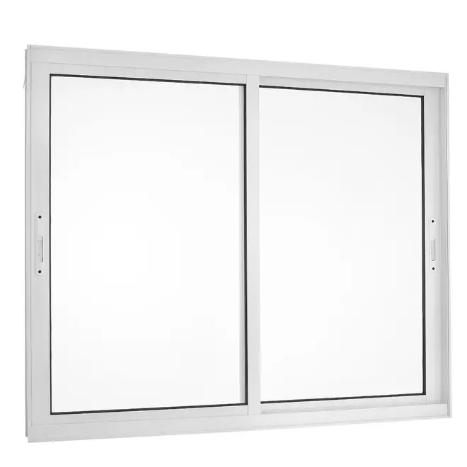 Janela de Correr 2 Folhas Exuberance Branca 120X200  Proex