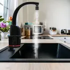 Torneira Elétrica Prima Black Touch 5500w 220v Parade/Mesa Zagonel