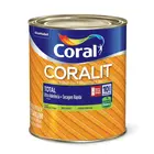Esmalte Coralit Total Base Agua Fosco 0,9L Branco Coral