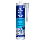 Selante Adesivo PU40 Multiuso Polyfort Cinza 360g Pulvitec