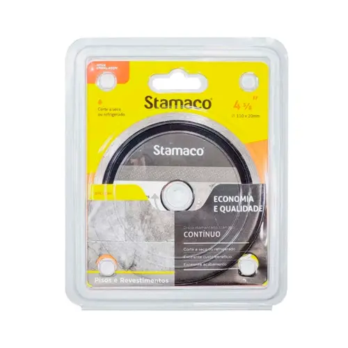 DISCO DIAMANTADO CONTINUO TORNADO 4.3/8” STAMACO