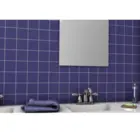 Revestimento Fachada e Piscina Azul Cobalto Brilho 10x10cm Caixa 2,07 m² Ceral