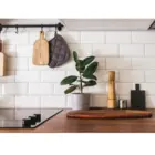 Revestimento Fachada Brilhante Branco 10x20cm Caixa 1,04 m² Ceral
