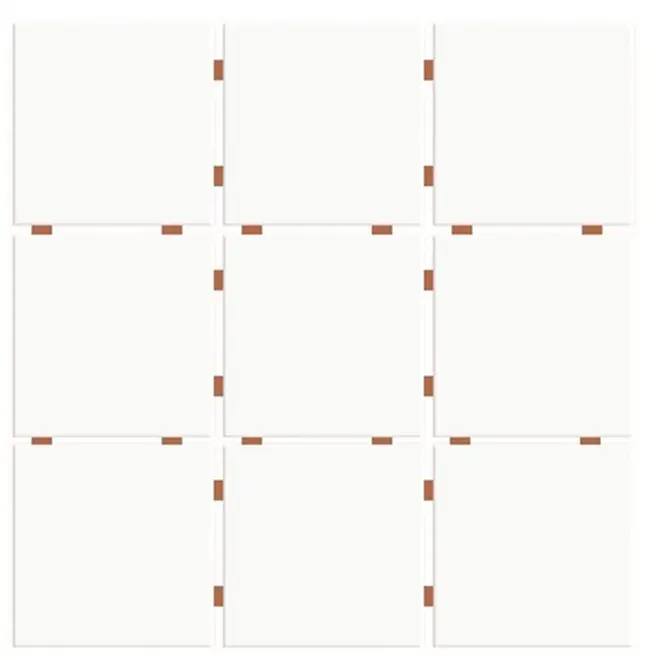 Revestimento Fachada e Piscina Acetinado Branco 10x10cm Caixa 2,07 m² Ceral