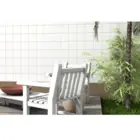 Revestimento Fachada Brilhante Branco 20x20cm Caixa 1,69 m² Ceral