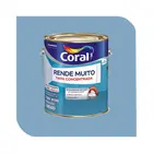 Tinta Acrílica Coral Rende Muito 3,2L Azul dos Andes