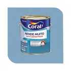 Tinta Acrílica Coral Rende Muito 3,2L Azul dos Andes