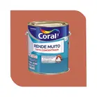Tinta Acrílica Coral Rende Muito 3,2L Pote de Argila