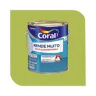 Tinta Acrílica Coral Rende Muito 3,2L Verde Limão