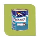 Tinta Acrílica Coral Rende Muito 3,2L Verde Limão