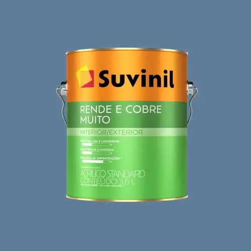 Tinta Acrílica Rende e Cobre Muito Jeans Lavado 3,6L Suvinil