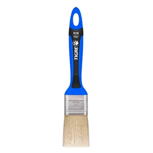PINCEL TRINCHA PREMIUM 928 1.1/2" SINTETICO BRANCO TIGRE