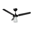 Ventilador de Teto Litoral Stilo 3Pás Preto CPM 127v Tron