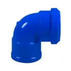 Joelho Azul 90º para Válvula de Descarga Astra TVDC ASTRA