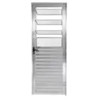 Porta Basculante de Alumínio Brilhante VB 210x80 ESQ Proex